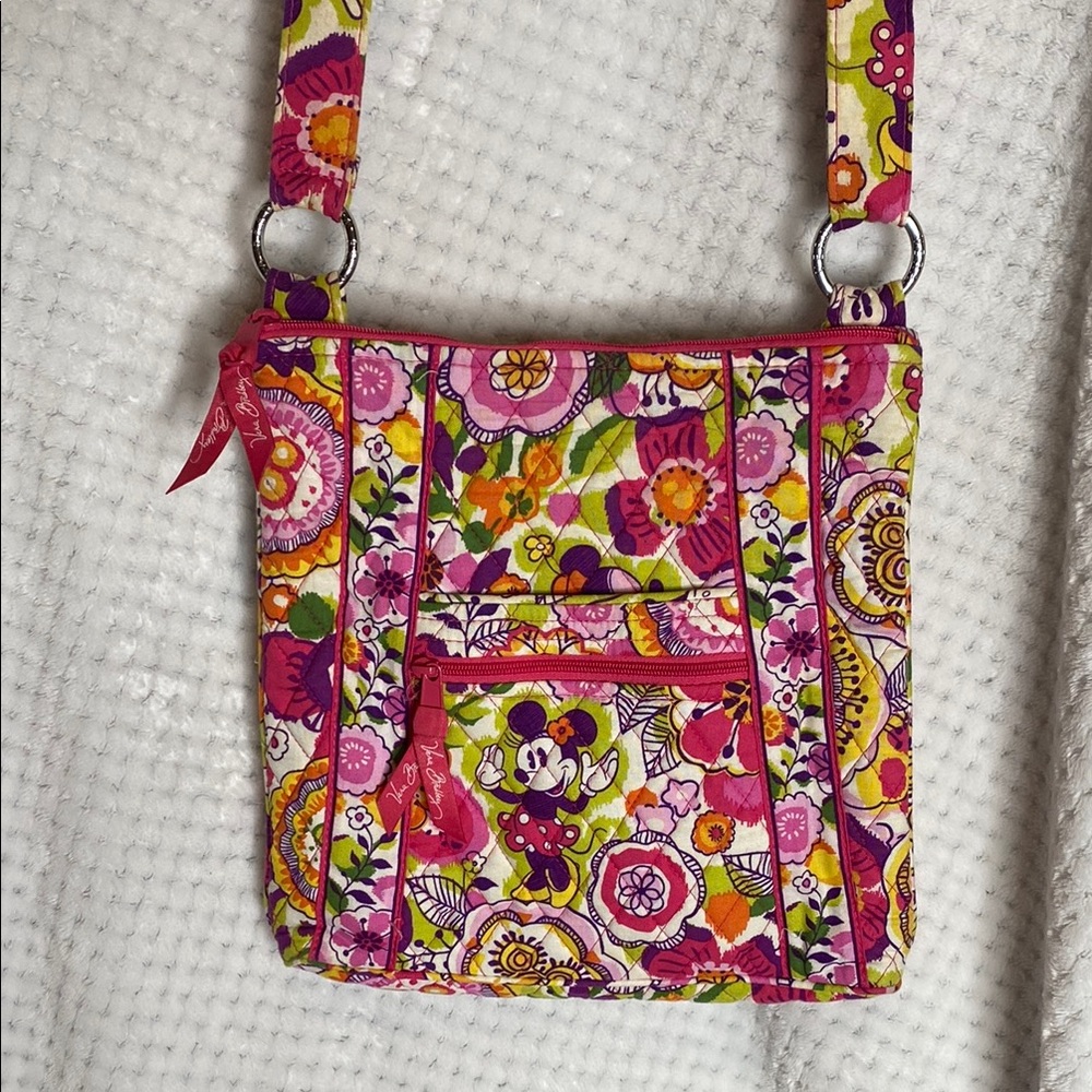 Vera Bradley Minnie Mouse Disney Floral Crossbody Purse
